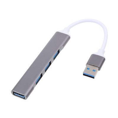 Angoily USB Aluminum Alloy Port Data Hub Portable USB Splitter for Laptop High-Speed Data Transmission Convenient Computer Accessory for Keyboard Mouse