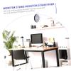 Angoily Adjustable Monitor Riser Stand for Desk Tool Installation Height Adjustable Sturdy Design for Ergonomic Workspace Supports up for Office Storage and Organization view 2