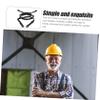 BESPORTBLE 3pcs Helmet Motorcycle Chin Strap Elastic Hard-hat Strap Adjustable Lanyard Breathable for Outdoor view 4