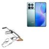 BoxWave Adapter Compatible with Xiaomi Redmi K70 - Micro SD Card miniReader, USB Type-C OTG Reader USB3.0 Adapter Keychain - Metallic Silver view 1