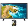 LG 24LQ520S-PU 24 inch Class LED HD Smart TV with webOS Bundle with 1 YR CPS Enhanced Protection Pack view 1