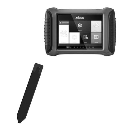 BoxWave Stylus Pouch Compatible with XTool X100PAD3 (8 in) - Stylus PortaPouch, Pen Stylii Holder Carrier Portable Self-Adhesive - Jet Black
