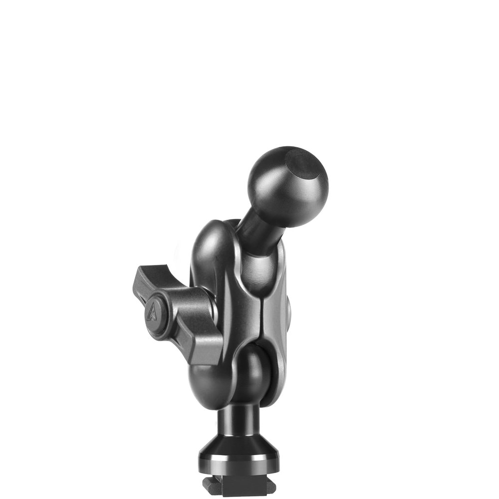 Tackform Fast Track Base Mount - 17mm Ball Adapter | Compatible with Garmin Nuvi and Other 17mm Ball Systems | 2" Arm | (Base Mounts are ONLY Compatible Fast Track Brackets)