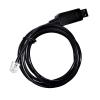 F1T`D2I FT232RL USB to J5 A 6-PIN RJ-12 RJ-11 Connector RS232 Serial Communication Cable Fit Compatible S200 SYNQNET CAN Base Unit AC DC Drive(1.8M,FT232RL Chip) view 2