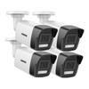 ANNKE 8MP 4K Security Camera Outdoor, 4pcs Bullet Surveillance Cameras, PoE IP Camera with Smart Dual Light, 100ft Night Vision, Human&Vehicle Detection, IP67 Waterproof, Built-in Microphone view 1