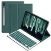 Keyboard Case for Samsung Galaxy Tab S6 Lite 10.4 inch 2024/2022/2020, Candy Colors Slim Protective Cover with Magnetic Detachable Bluetooth Keyboard with S Pen Holder, Teal view 1