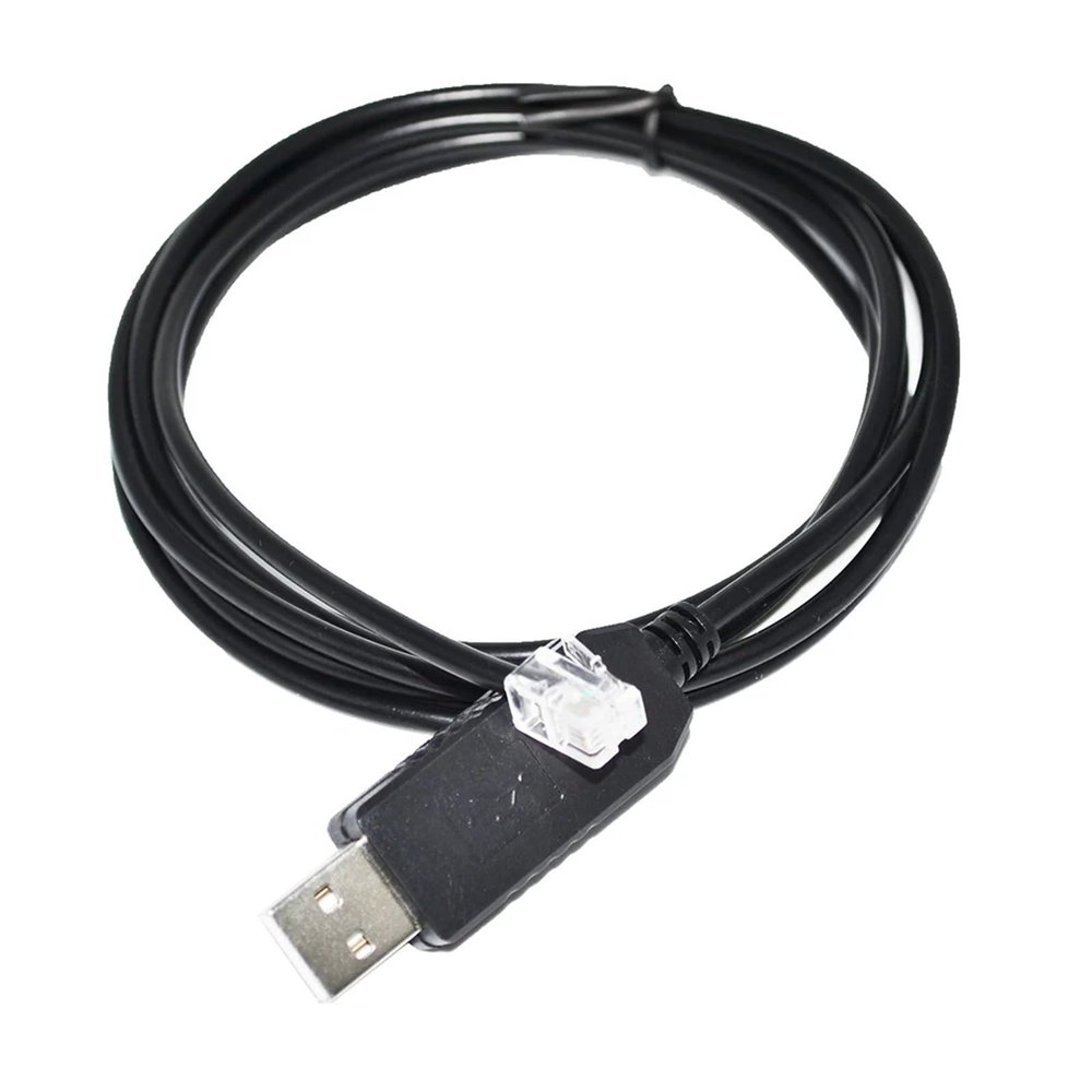 F1T`D2I USB to RJ9 RJ11 4P4C ASIAIR to IO/P/Ron Equatorial Cable I/O HC Hand Controller Fit Compatible IEQ30 IEQ45 ZEQ25 CEM60 CEM25P CME120-EC(3m)
