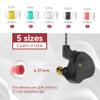 5 Pairs KBEAR 07 Ear Tips, KINBOOFI Silicone IEM Eartips, KZ Earbuds Eartips for KZ ZST ZS10 PRO AS10 ZSN ZSN ZSN PRO X ZSN PRO ZAR ZS10 PRO X Wired Headphone (Blue,M+/M+/M+,5 Paris) view 2