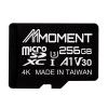 MMOMENT 256GB Micro SDXC Card, MM13 Jolly, A1, UHS-I, U3, V30, Class 10 Compatible, Read Speed Up to 100 MB/s, SWrite Speed Up to 70 MB/s, SD Adapter Included view 1