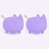 Svemei 2PCS Cute Bluetooth Speaker, Mini Cat Portable Wireless Speakers with Stereo Sound, Built-in Mic, Dual Pairing,40H Playtime for Room, Desk Decor, Ideal Gift for Kids, Women (Purple) view 1