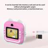 Locadence 5V 24MP Instant Print Camera, 1080P 720P 2.4in Non Angular Digital Camera, Video Camera with Face Recognition Technology, Automatic Focus for Summer Gift (#2) view 2