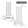 GL-X300B (Collie) 4G LTE VPN Industrial Wireless Gateway, External Full-Band 4G Antennas, Hardware Watchdog, at Command, DNS Encryption, 2.4GHz ONLY (RS485) view 3
