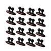 Angoily 32pcs Multi-Purpose Cable Clips for Car and Home Lightweight Wire Organizer for Charging Cables Earphone Wires and More Easy to Install and Remove Black view 4