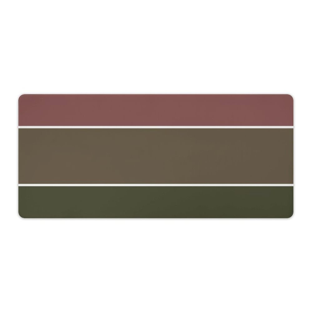 Desk Pad Large Mouse Pads, Elegant Pastel Striped Pattern Desk Mat for Computer Laptop & Gaming Desk Mousepad Writing Mat for Gamer,Office & Home 16 x 36inch
