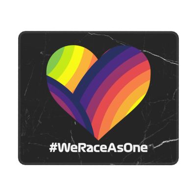 Pride We Race as One Mouse Pad Advanced Textured Mouse Pad Suitable for Laptops Computers and PCs Gaming and Work 10x12in