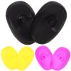PACKOVE 3pairs Silicone Ear Covers for Hair Dyeing and Treatments Protectors for Salon and Home Use Includes Earmuffs for Hair Coloring and Oil Treatments view 1