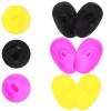 PACKOVE 3pairs Silicone Ear Covers for Hair Dyeing and Treatments Protectors for Salon and Home Use Includes Earmuffs for Hair Coloring and Oil Treatments view 2