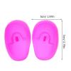 PACKOVE 3pairs Silicone Ear Covers for Hair Dyeing and Treatments Protectors for Salon and Home Use Includes Earmuffs for Hair Coloring and Oil Treatments view 3