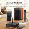 MOREGAX 5.1 Bluetooth Receiver with Remote Control, Audio Adapter for Home Stereo/Speakers, Headphones, TV, Supports RCA, 3.5 mm AUX, USB, TF Card, NFC view 4