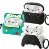 [3Pack] Gedicht for Airpods Pro Case, Funny 3D Cartoon Game Console Controller Design Silicone Soft Cases for Airpods Pro Case 1st Gen, with Keychain Kids Women Men for Airpods Pro 2019 Case view 1