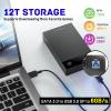 Kinhank External HDD With 96000+ Retro Games, Compatible With 400+ Emulators, 12TB Gaming Hard Drive, Portable for Win 7/8/10/11 view 3