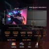 SANSUI 32-Inch Curved Gaming Monitor WQHD 2560 x 1440 180Hz Curved 1500R -Fast VA,1ms(OD), HDR, 300nits, sRGB 125%, DCI-P3 95%, FreeSync, HDMI x2, DP1.4x2(DP Cable Included) view 4