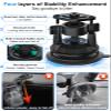 Kolasels Tablet Holder Mount for Car - Anti-Shake Dashboard Windshield Sunroof Stand for Truck/Car/Pickup/Van, Heavy Duty Metal Tablet Mount for 4-12.9" iPad Pro Air Mini, Z Fold, iPhone view 3