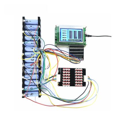 1pcs,16S 10S-21S Active Balancer for LTO with Voltage Tester to Display Balance State (Size : 14S Equizier Tester)