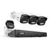 ANNKE 8MP Home Security System, 8 Channel NVR for 24/7 Recording, 4pcs 4K Outdoor IP Security Camera, Smart Dual Light, 4mm Lens, IP67 Waterproof, Human&Vehicle Detection (No Hard Drive) view 1