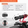COMICA CVM-VM10II R Universal Video Microphone with CVM-D-UC 3.5mm TRS to USB Type C Audio Output Cable for Samsung, iPads and USB Type C Devices view 3