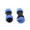 ZBLZGP Weipu SP17 IP67 Aviation Cable Connector Panel Mount RV Connector Panel Mount Circular Plug Socket (Pair-Plug(Male)&Socket(Female), 3 Pin 10A) view 2