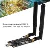 Mrisata NGFF M.2 to USB 3.0 Adapter with SIM Card Slot for 3G/4G/5G Module view 3