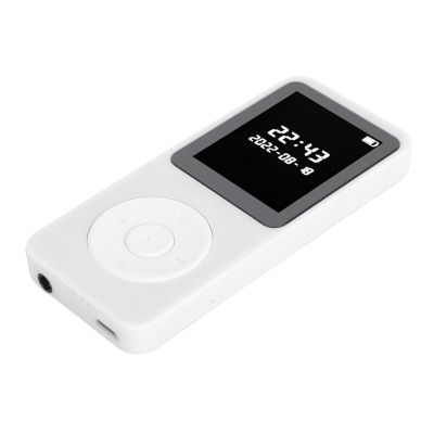 5.0 MP3 Player with FM Recorder, Portable HiFi Music Player for Running, 30 Hours Playback Time (with 8G Memory Card)