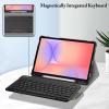 FINTIE Keyboard Case for Samsung Galaxy Tab S10 Lite/ S10 FE/ S9 FE 5G 10.9 Inch/Tab S9 11 Inch with S Pen Holder, Slim Stand Cover Detachable Wireless Bluetooth Keyboard, Emerald Marble view 4