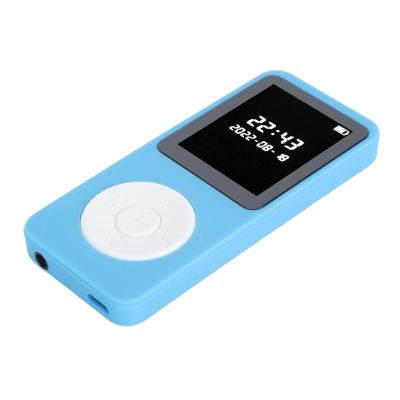 5.0 MP3 Player with FM Recorder, Portable HiFi Music Player for Running, 30 Hours Playback Time (with 16G Memory Card)