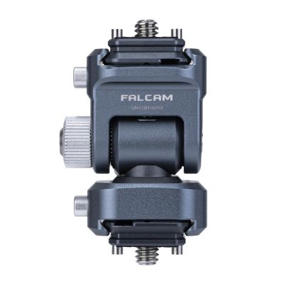 FALCAM Field Monitor Mount Holder Kit, Monitor Holder with 2-Pieces F22 Quick Release Plate, 360-Degree Swivel and 180-Degree Tilt Adjustable for 5" and 7" Monitor-2543