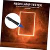 DOITOOL 5pcs Portable Handheld Neon Light Tube Tester Led Fluorescent Lamp Detector Essential for Neon Lamp Repair and Maintenance view 4