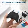 [3Pack] Gedicht for Airpods 3rd Generation Case, Funny 3D Cartoon Game Controller Console Design Silicone Soft Cases for Airpods 3rd Case Cover, with Keychain Kids Women Men for Airpods 3 Case view 4