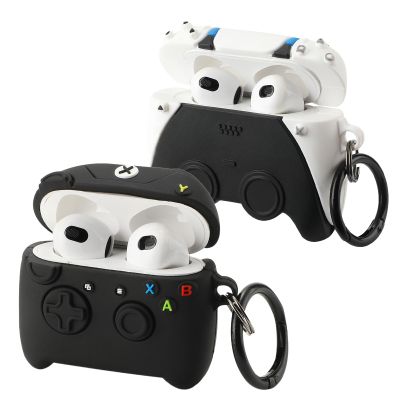 [2Pack] Gedicht for Airpods 3rd Generation Case, Funny 3D Cartoon Game Controller Console Design Silicone Soft Cases for Airpods 3rd Case Cover, with Keychain Kids Women Men for Airpods 3 Case