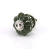 Ceramic Door Knobs,drawer knobs, Ceramic Cabinet knobs,Drawer Pull Handles,Door Knobs,Ceramic Knobs Dresser Cabinet Pulls Color Kitchen Knob Furniture Hardware 40mm,Green Wardrobe Door Handles (Colo view 1