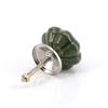 Ceramic Door Knobs,drawer knobs, Ceramic Cabinet knobs,Drawer Pull Handles,Door Knobs,Ceramic Knobs Dresser Cabinet Pulls Color Kitchen Knob Furniture Hardware 40mm,Green Wardrobe Door Handles (Colo view 4