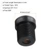 uxcell 3.6mm CCTV Camera Lens 5MP F2.0 FPV Wide Angle Security Camera Lens M12 Threaded Dia for IP Camera Panoramic, Black view 2