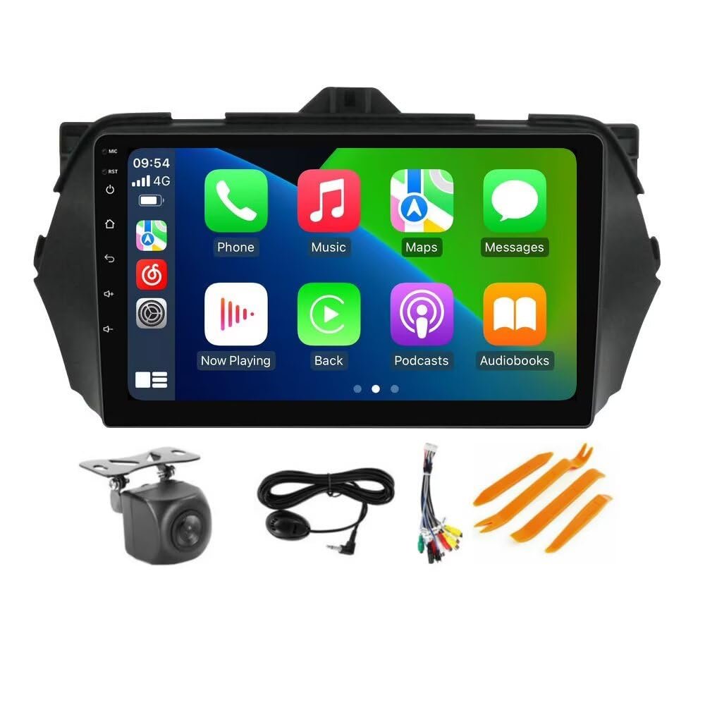 8+128GB 8Core Car Radio Stereo for Suzuki Ciaz 2014-2018 Dash Kit Car GPS Navigation,9" IPS Touch Screen Head Unit with Car-Play & Android Auto/SWC/DSP/Rear View