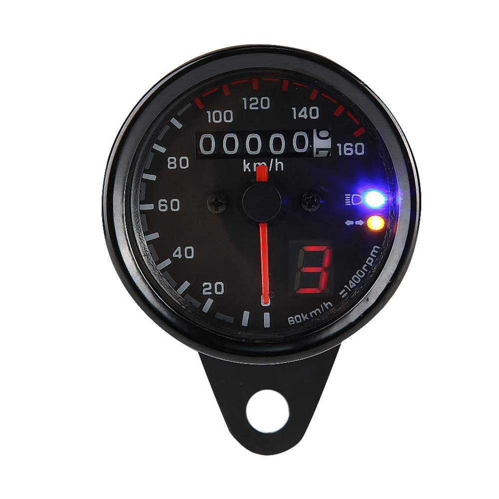 MUNEFE Motorcycle Odometer, Speedometer Odometer, Diital Speedometer for Providin Aurate Mileae Trackin for A Wide Rane of Motorcycles