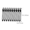 Angoily 30pcs Silicone Cable Ties Reusable Wire Organizers for Desktop Cord Management Flexible Data Cable Wrappers for Home Office view 2