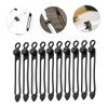 Angoily 30pcs Silicone Cable Ties Reusable Wire Organizers for Desktop Cord Management Flexible Data Cable Wrappers for Home Office view 4
