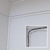 D-Line 32.8ft Cable Raceway, Self Adhesive Cord Cover, Hide Surface Wires, Paintable - 10x 0.63in (W) x 0.63in (H) x 39in Lengths - White view 4