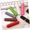 Angoily 8pcs Cable Organizers Slots Desk Wire Holder for Neat Simple Design for Desktop Car Use Black view 2