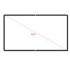 Projector Screen, Portable Projection Screen, 60 100inch 16:9 HD Projector Screen for IndoorOutdoor Cam Movies (84in) view 2