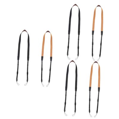 DOITOOL 3sets Lightweight Camera Straps Denim Neck Wrist Hand Grip for Dslr Cameras 2pcs*3, As Shown, 154X2cm